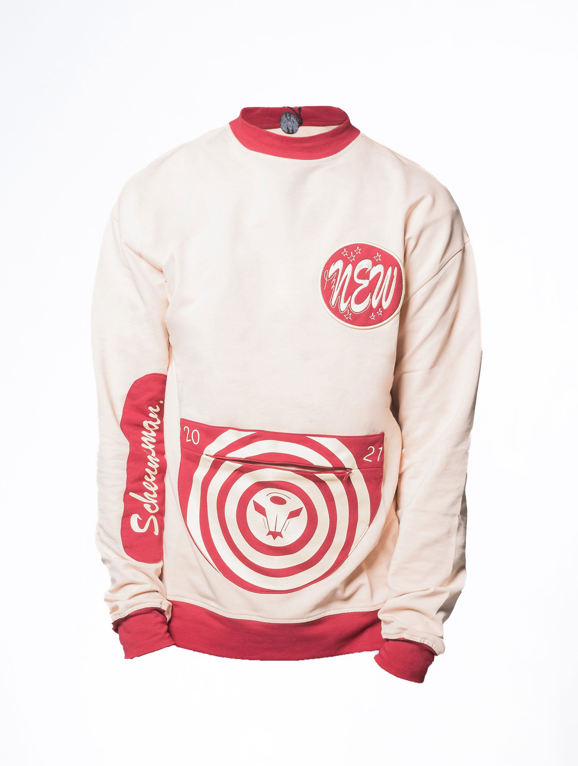 Zipper Pouch Sweatshirt