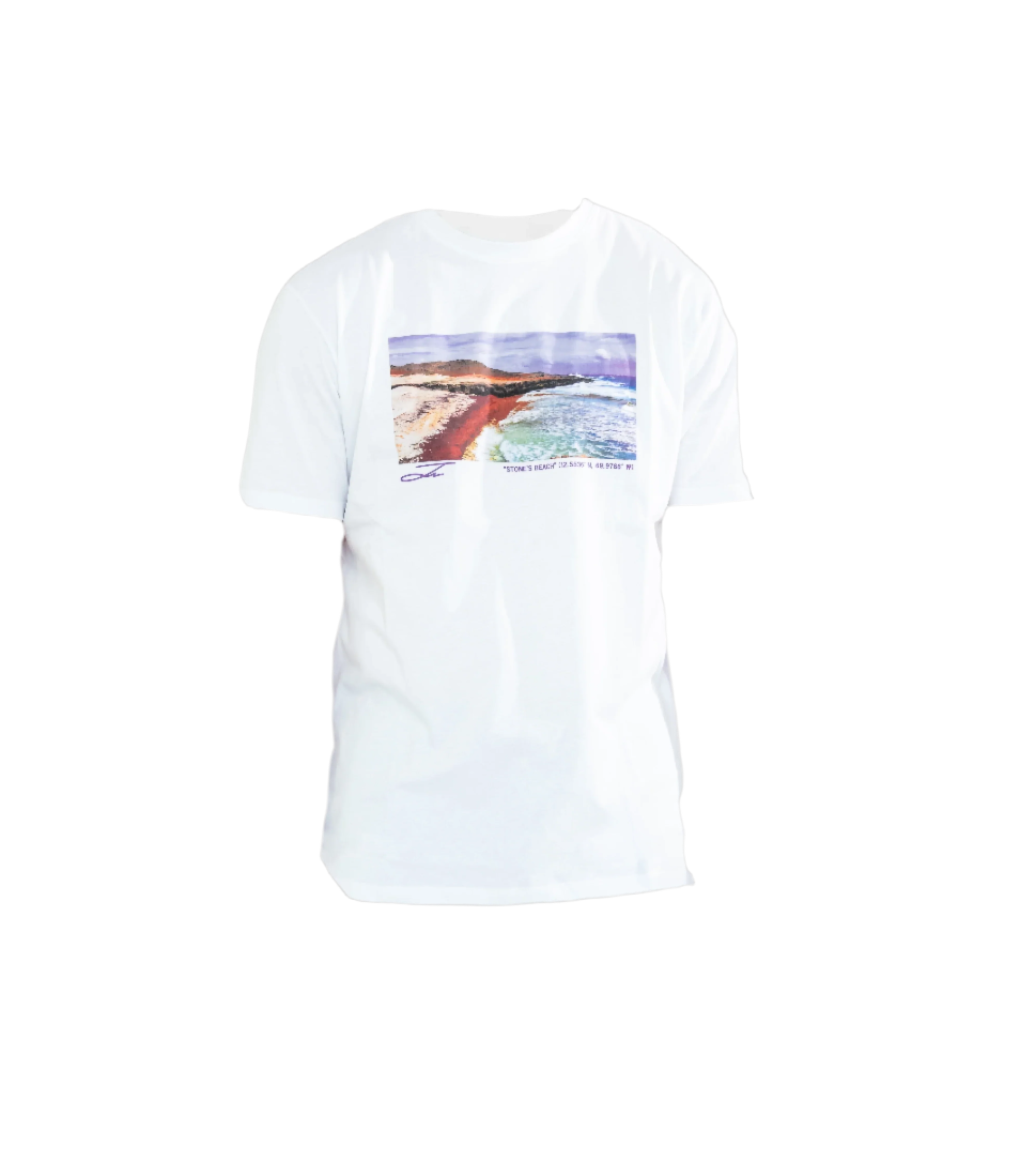 "Stone's Beach" Photo Tee